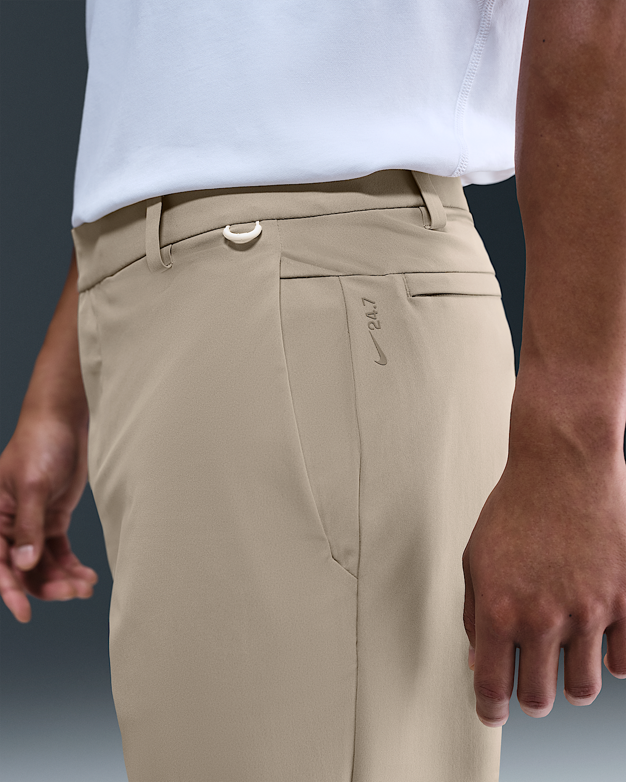Мужские Nike 24.7 PerfectStretch Dri-FIT Loose-Fit Chino Trousers